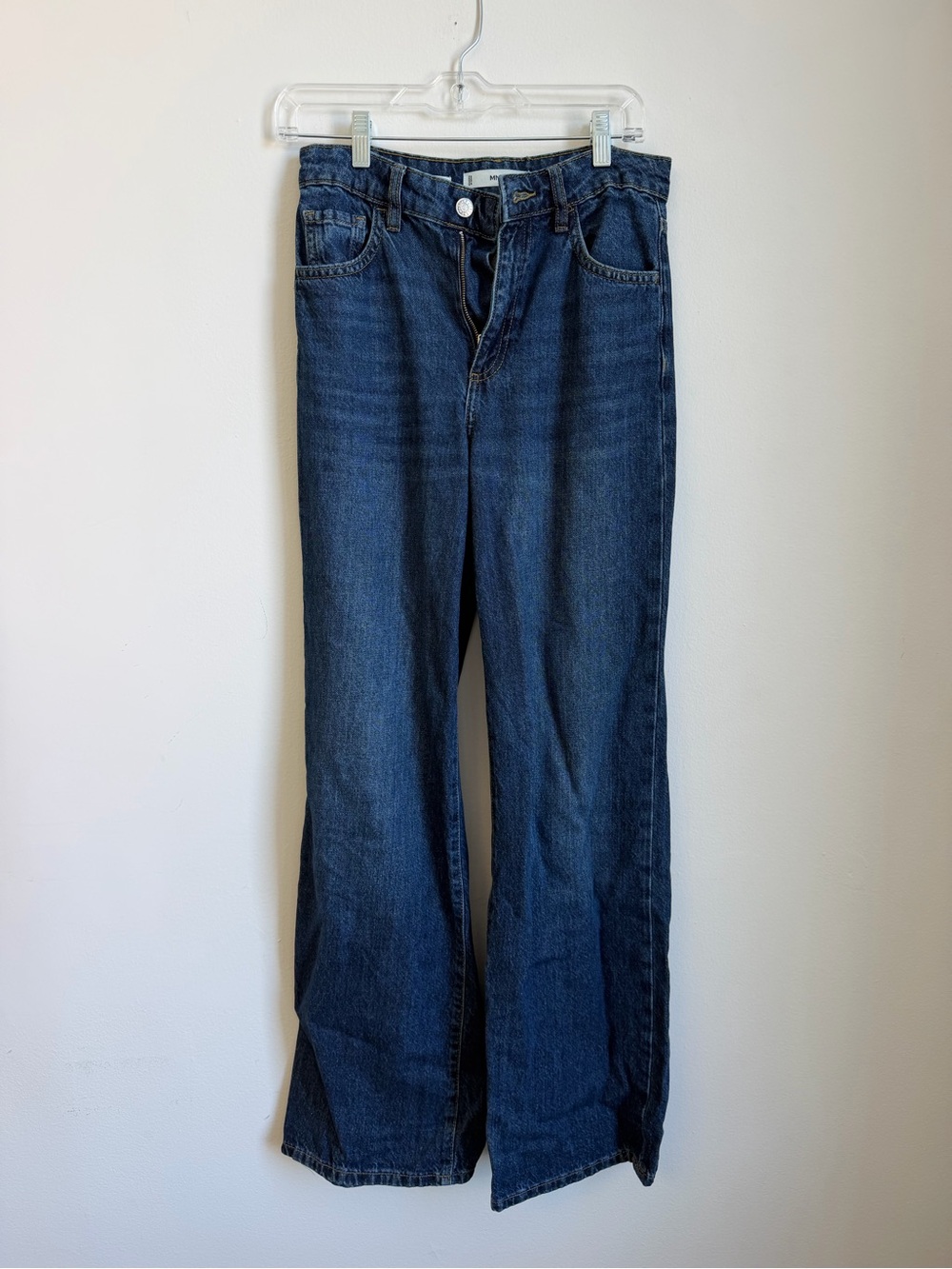Mango Danila High-Waisted Wide Leg Jeans